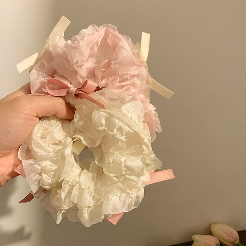 Bow Accent Scrunchie