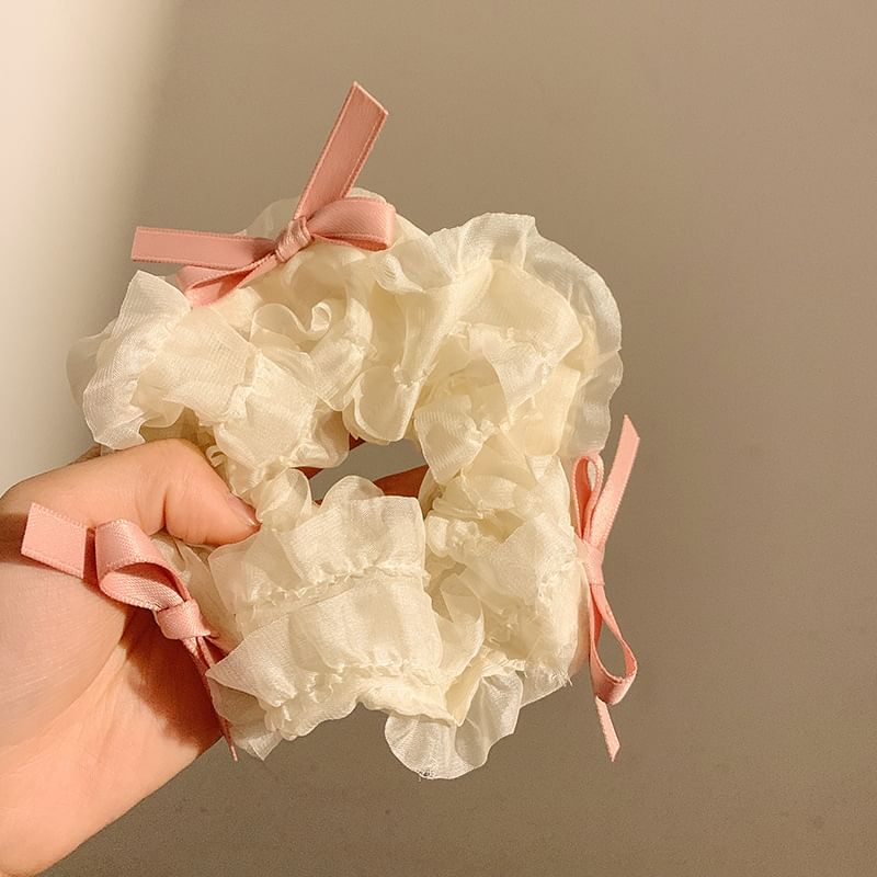 Bow Accent Scrunchie