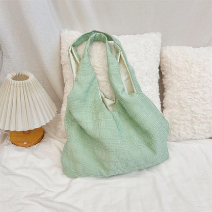 Plain Embroidered Tote Bag