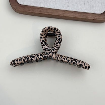 Leopard Print Hair Claw