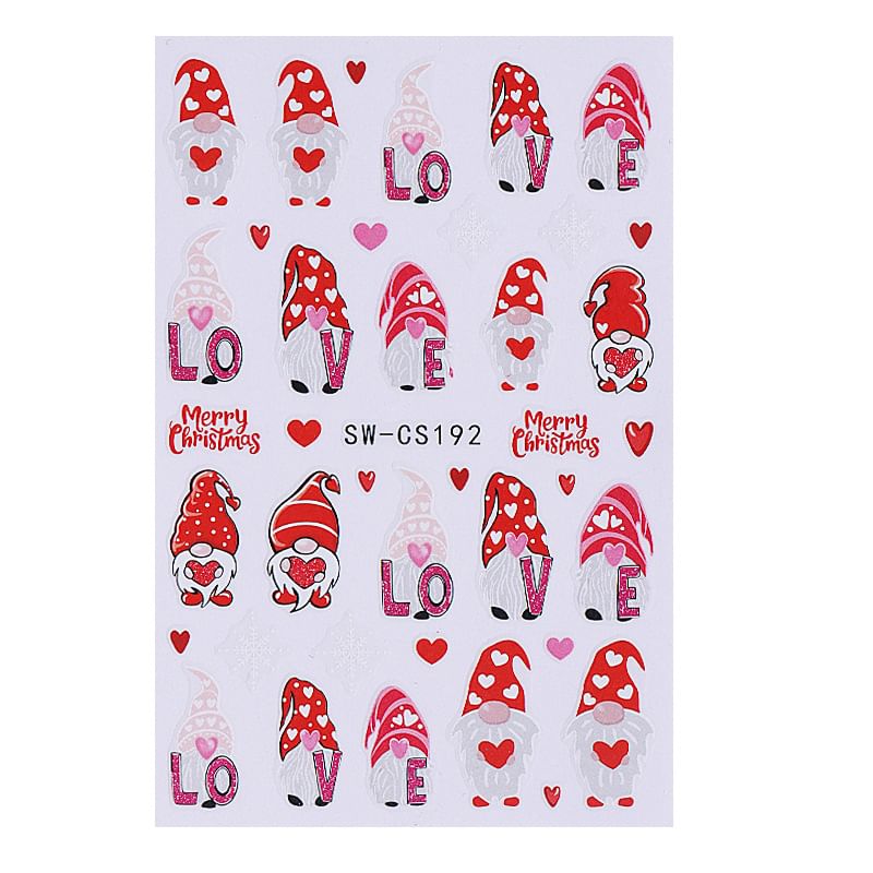 Elf Nail Art Stickers (Various Designs)