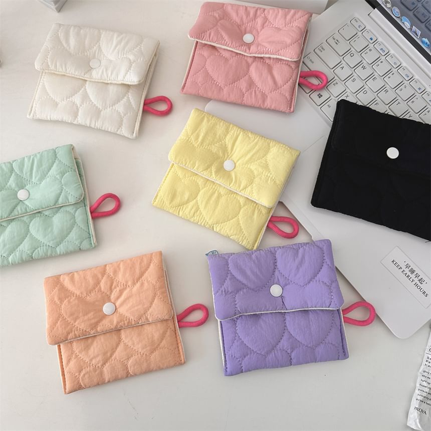 Quilted Sanitary Pouch