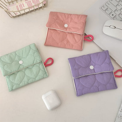 Quilted Sanitary Pouch