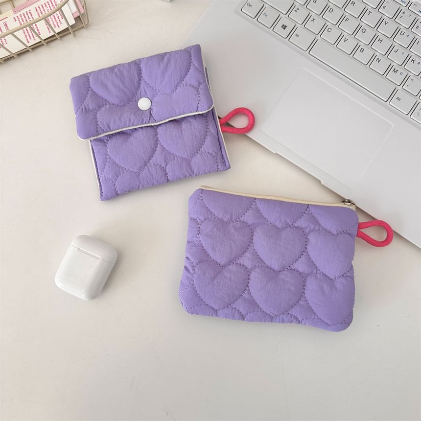 Quilted Sanitary Pouch