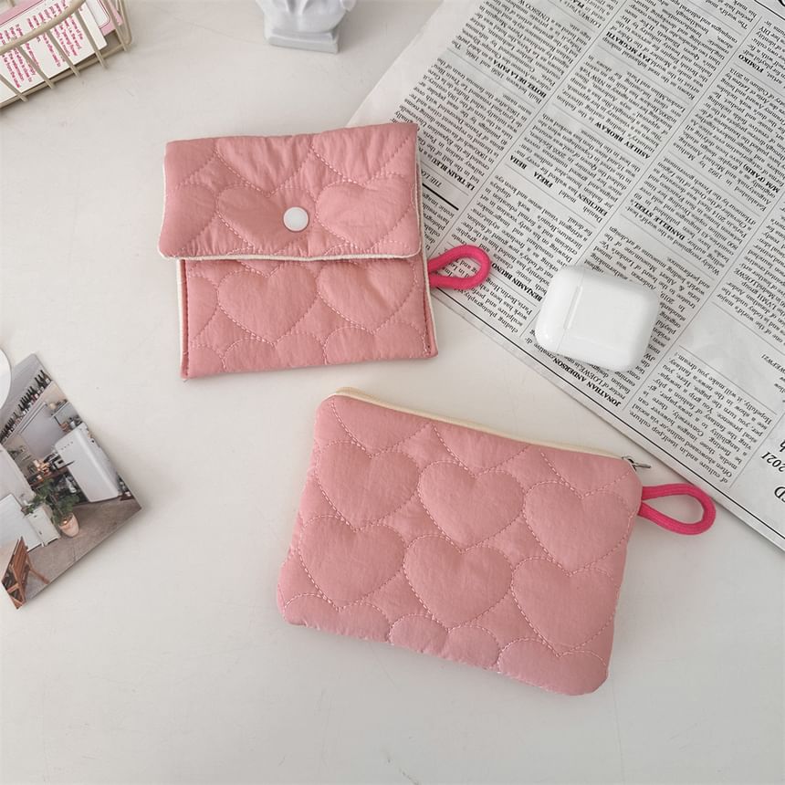 Quilted Sanitary Pouch