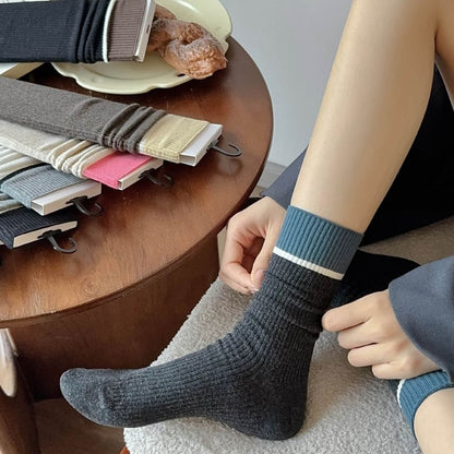 Color Block Short Socks