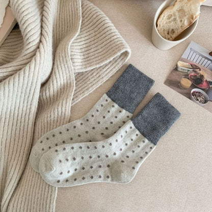 Dotted Short Socks