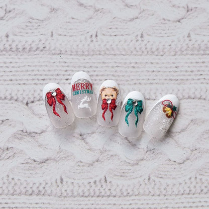 Christmas Cartoon Nail Art Stickers