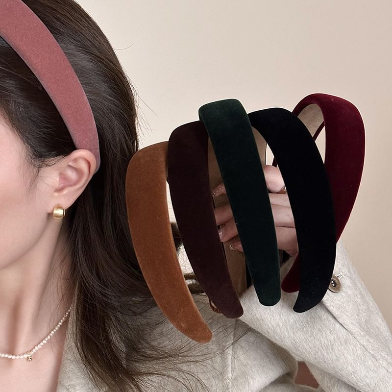 Plain Velvet Headband