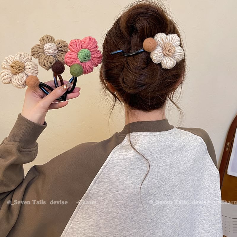 Flower Hair Clip