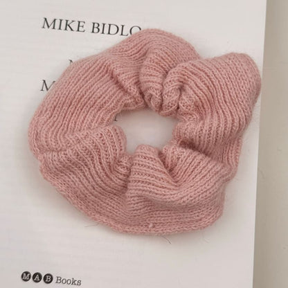 Plain Knitted Scrunchie