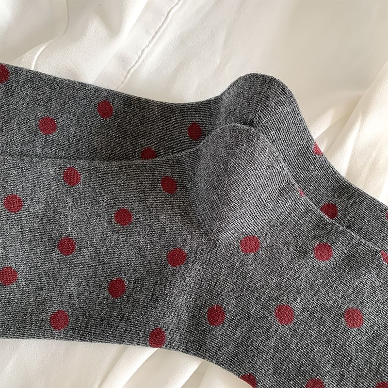 Bow Print Socks / Striped Socks / Dotted Socks / Two Tone Socks