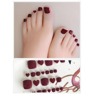 Embellished Faux Toe Nail Tips