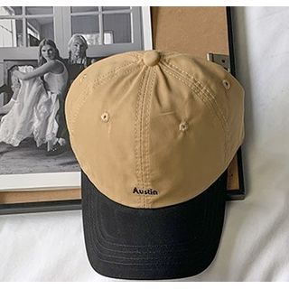 Letter Embroidered Baseball Cap