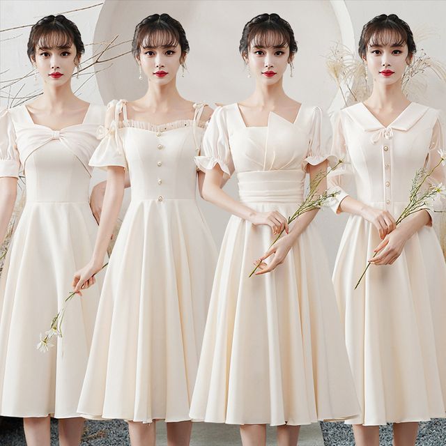 A-Line Bridesmaid Dress