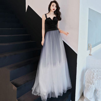 Ombre A-Line Mesh Evening Gown (Various Designs)