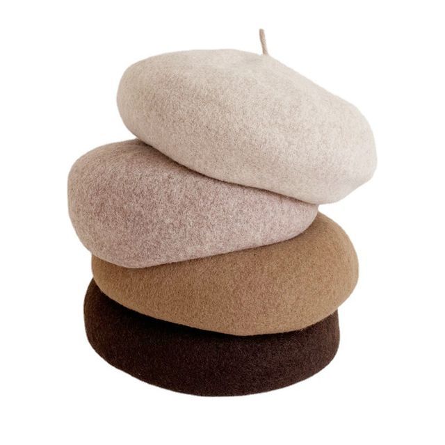 Plain Wool Beret