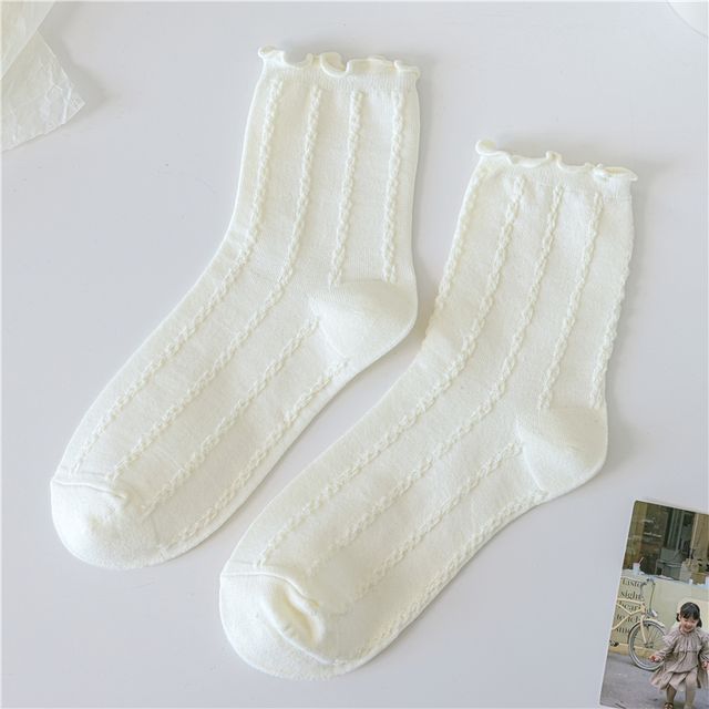 Ruffled Socks