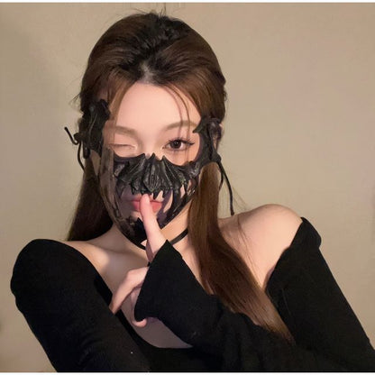 Halloween Plastic Party Face Mask