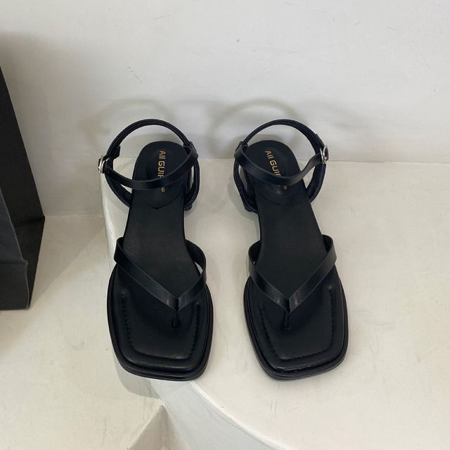 Plain Thong Sandals