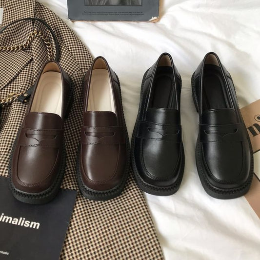 Platform Penny Loafers