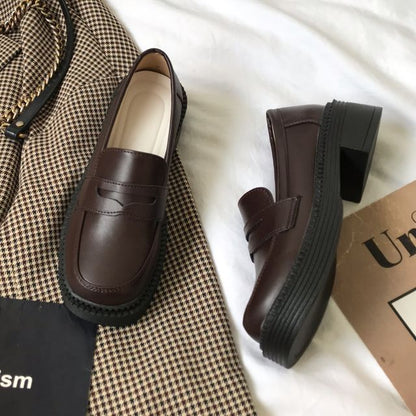 Platform Penny Loafers