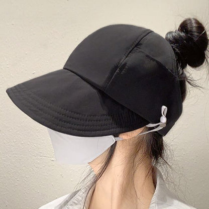 Plain Open Top Sun Hat