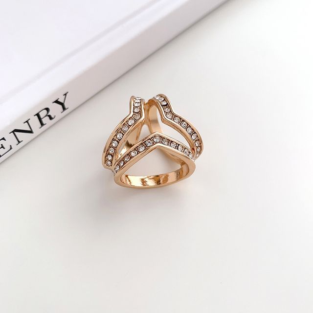 Faux Pearl Alloy Scarf Ring