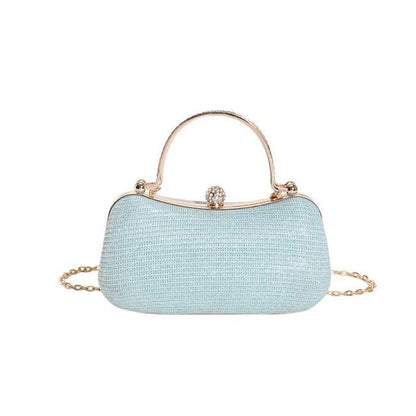 Chain Strap Glitter Evening Bag