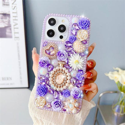 Floral Phone Case - iPhone 14 Pro Max / 14 Pro / 14 Max / 14 / 13 Pro Max / 13 Pro / 13 / 13 mini / 12 Pro Max / 12 Pro / 12 / 12 mini / 11 Pro Max / 11 Pro / 11 / SE / XS Max / XS / XR / X / 8 / 8 Plus / 7 / 7 Plus