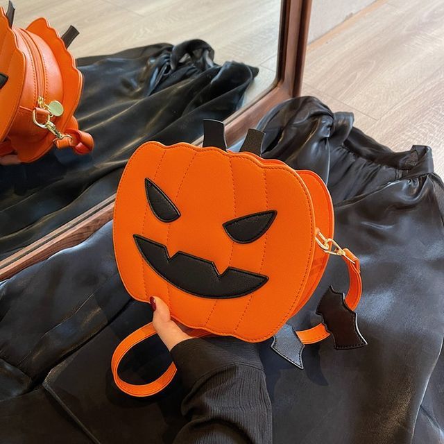 Pumpkin Crossbody Bag