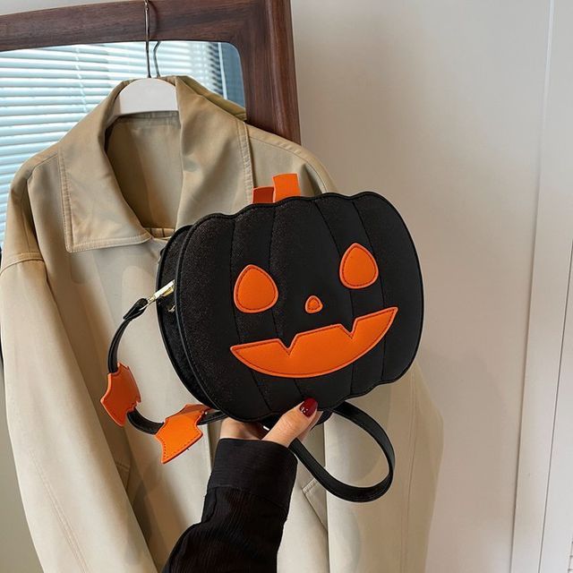 Pumpkin Crossbody Bag