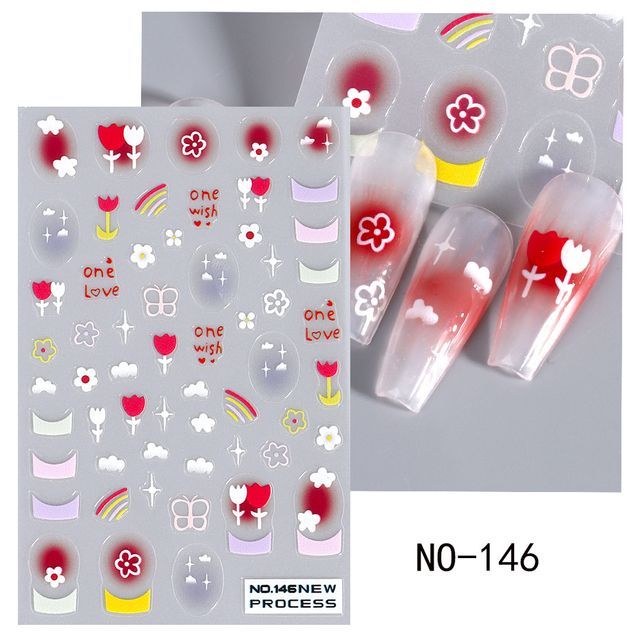 Cat Nail Art Stickers