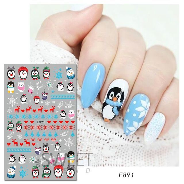 Gnome Nail Art Stickers