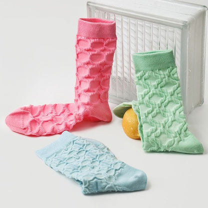 Set of 3 Pairs: Patterned Socks