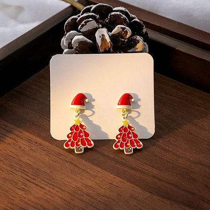 Christmas Alloy Drop Earring