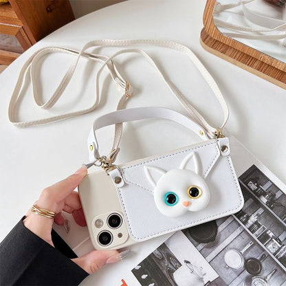 Cat Card Holder Phone Case