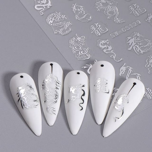 Dragon Nail Art Stickers