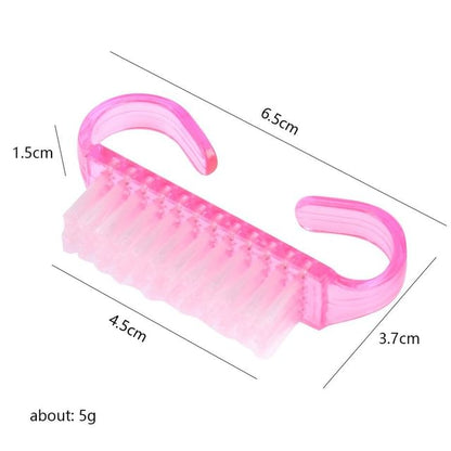 Plastic Nail Art Clip / Press On Nail Clipper / Nail Art Brush