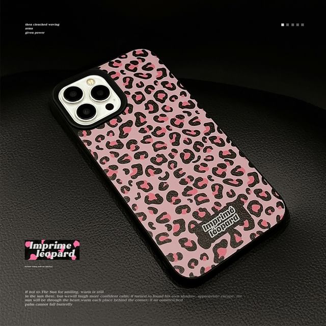 Leopard Print Phone Case