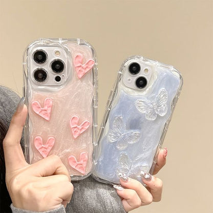 Butterfly Phone Case - iPhone 15 Pro Max / 15 Pro / 15 Plus / 15 / 14 Pro Max / 14 Pro / 14 Plus / 14 / 13 Pro Max / 13 Pro / 13 / 13 mini / 12 Pro Max / 12 Pro / 12 / 12 mini / 11 Pro Max / 11 Pro / 11 / SE / XS Max / XS / XR / X