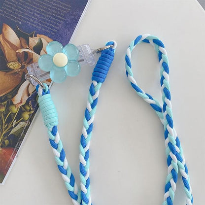 Floral Clip On Phone Lanyard