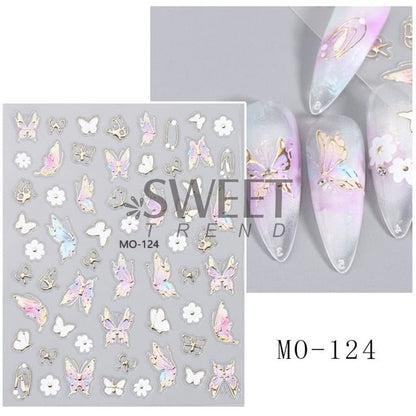 Bow Nail Art Stickers