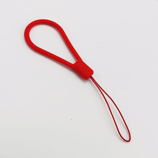 Plain Silicone Finger Phone Strap