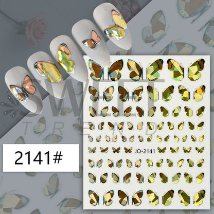 Butterfly Nail Art Sticker