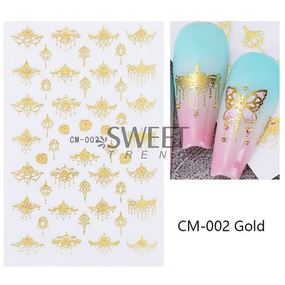 Print Nail Art Sticker