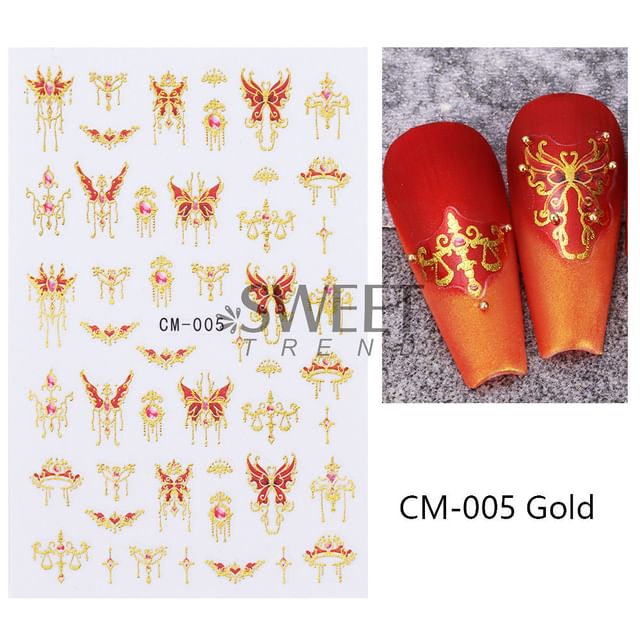 Print Nail Art Sticker