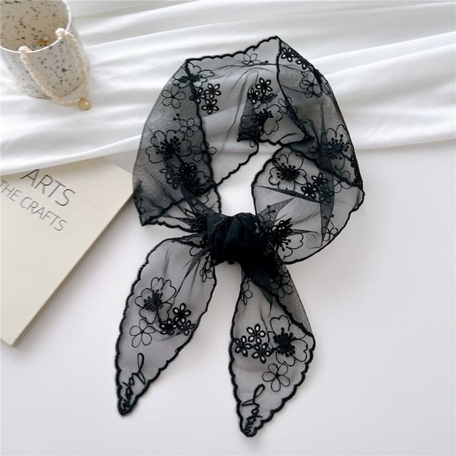 Lace Narrow Scarf