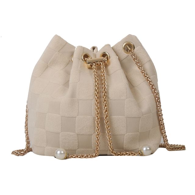 Chain Strap Bucket Bag