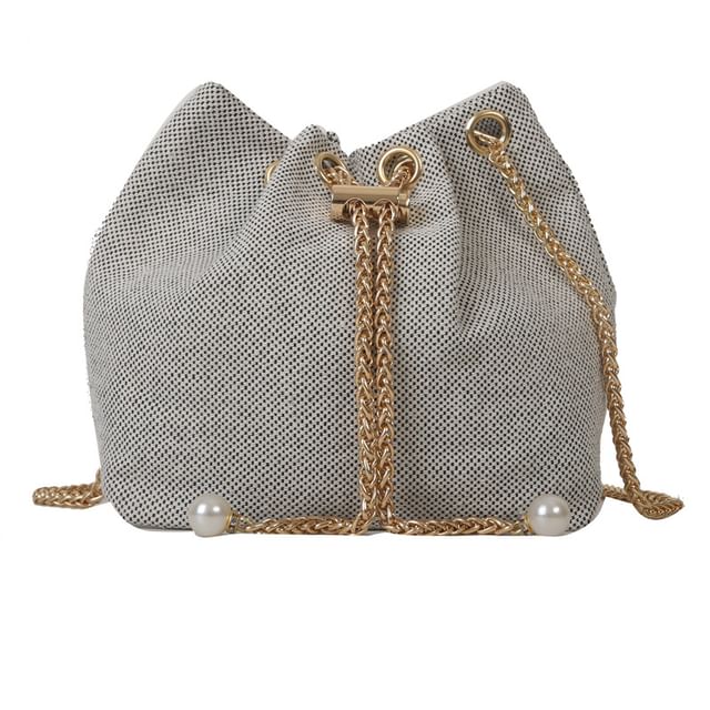 Chain Strap Bucket Bag